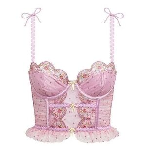 For Love & Lemons Daphne Corset Top xxs